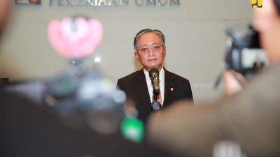 Menteri Pekerjaan Umum (PU) Dody Hanggodo saat ditemui di Kantor Kementerian PU.(Dokumentasi Humas Kementerian PU)