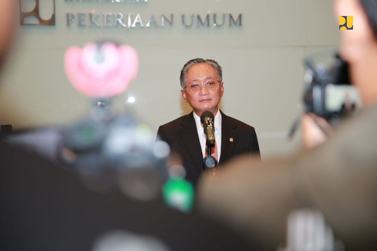 Menteri Pekerjaan Umum (PU) Dody Hanggodo saat ditemui di Kantor Kementerian PU.(Dokumentasi Humas Kementerian PU)
