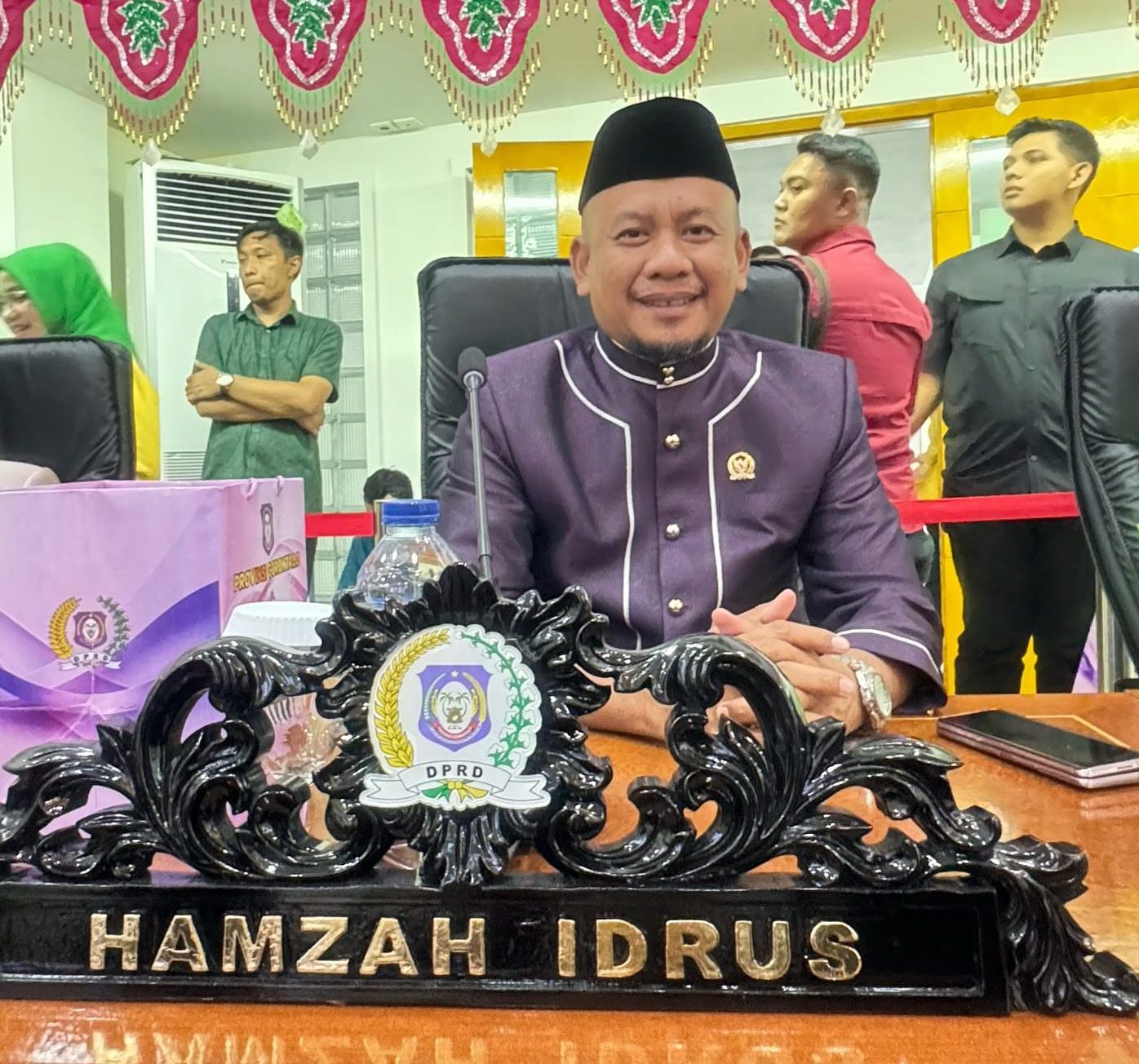 Anggota DPRD Provinsi Gorontalo, Hamzah Idrus Perlindungan UMKM Gorontalo.