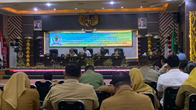 Paripurna Pembicaraan Tingkat I (satu) lanjutan dalam rangka penyampaian pemandangan umum fraksi-fraksi, serta tanggapan atau jawaban Wali Kota Gorontalo terhadap pandangan fraksi-fraksi atas Rancangan Peraturan Daerah (Ranperda) tentang Pertanggungjawaban Pelaksanaan APBD Tahun Anggaran 2024.