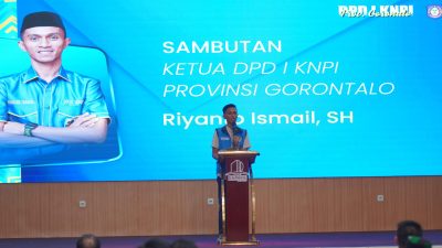 Pelantikan DPD KNPI Provinsi Gorontalo. Foto (Redaksi)