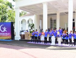 Logo Gorontalo Half Marathon 2025 Resmi Diluncurkan.