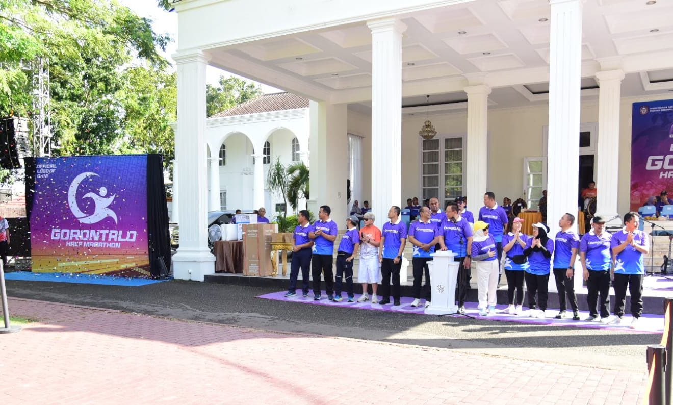 Peluncuran Logo Gorontalo Half Marathon 2025