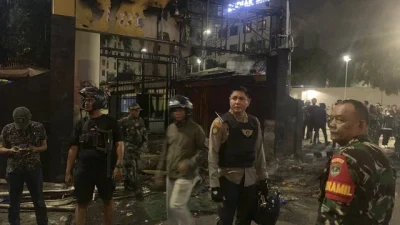 Situasi di Polsek Jatinegara, Jumat (29/8/2025). Foto: Polres Metro Jakarta Timur
