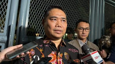 Pelaksana Tugas (Plt) Deputi Penindakan dan Eksekusi KPK Asep Guntur Rahayu di Gedung Merah Putih, Jakarta, Jumat (1/8/2025), Kompas.com