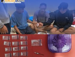 Polresta Gorontalo bongkar jaringan sabu, lima tersangka diamankan