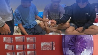 Polresta Gorontalo bongkar jaringan sabu, lima tersangka diamankan