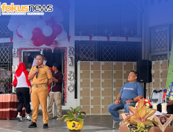 Lomba Permainan Tradisional Antar OPD di Museum Purbakala Gorontalo, disertai kegiatan donor darah.