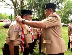 Gusnar Ismail Buka Kemah Bakti, Minta Pramuka Perkuat Karakter