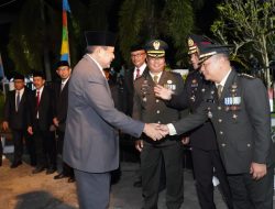 Apel Kehormatan TMP Pentadio Peringati HUT RI ke-80