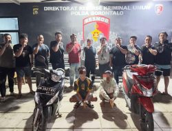 Pencurian Motor Gorontalo, Polda Tangkap Dua Pelaku Kurang 24 Jam