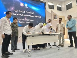 Pemprov Gorontalo Resmi Buka Program Pemagangan 2025