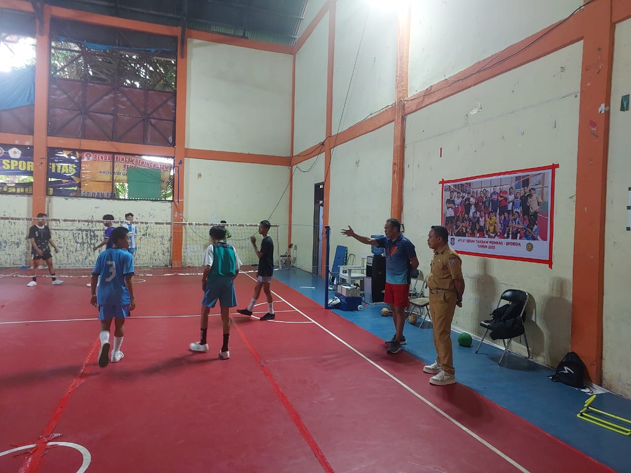 Kadispora Provinsi Gorontalo, Monitoring Atlet Cabang olahraga binaan Dispora Provinsi Gorontalo