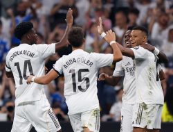 Real Madrid vs Osasuna Mbappe Cetak Gol Penalti Penentu