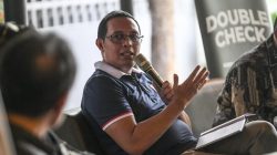 Kepala PCO Hasan Nasbi menyebut Presiden Prabowo Subianto takkan membela bawahannya yang diduga melakukan korupsi, termasuk Wamenaker Immanuel Ebenezer (Noel). (ANTARA FOTO/Hafidz Mubarak A).