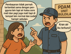 Pasokan Air PDAM di Buloila Mandek, Warga Protes, PDAM : “Keran Terkunci”