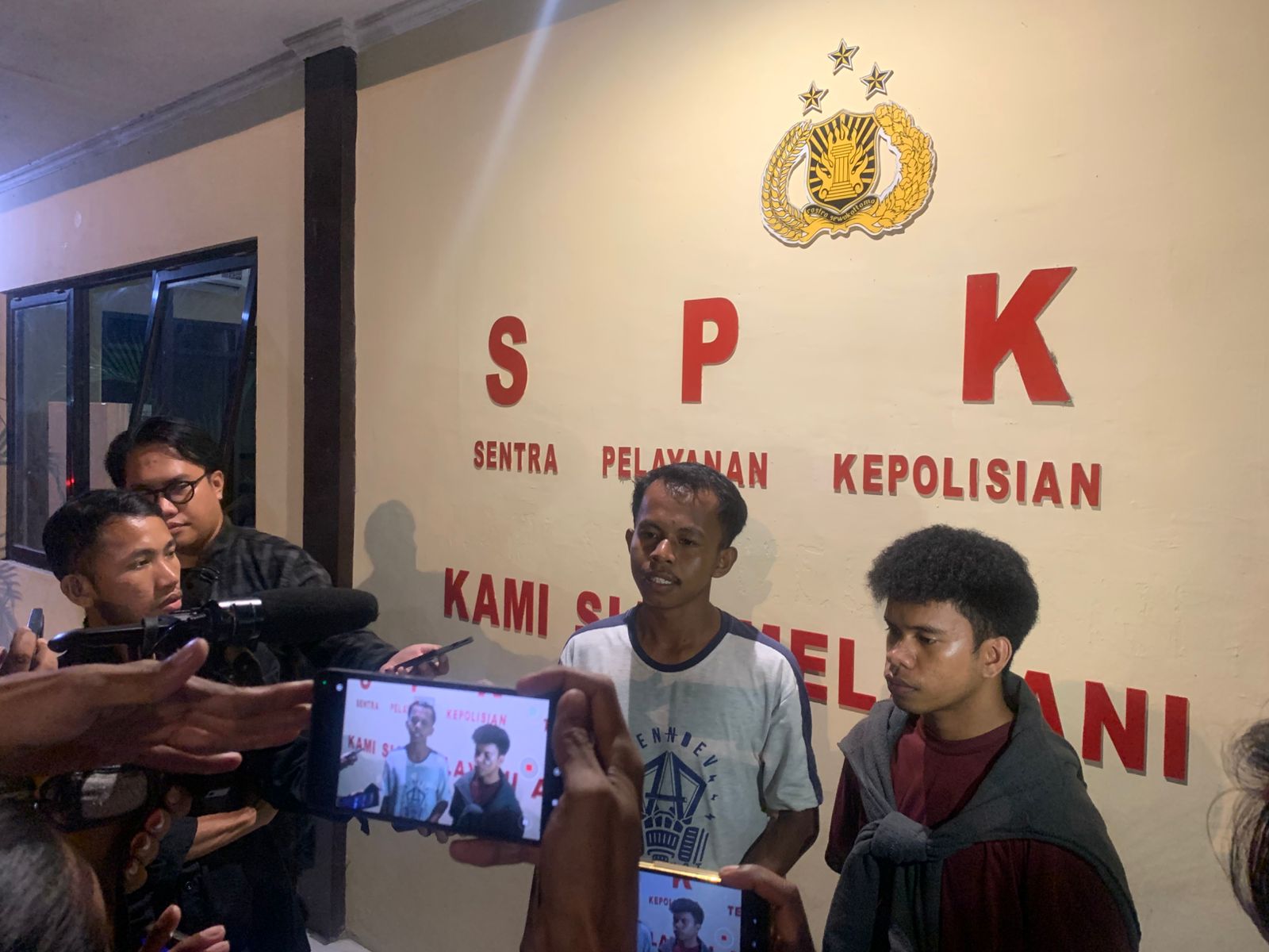 Keluarga mahasiswa UNG melaporkan ke Polda Gorontalo setelah korban meninggal usai mengikuti Diksar Mapala dengan dugaan kekerasan. (Alkap Prayoga/ Fokusnews)
