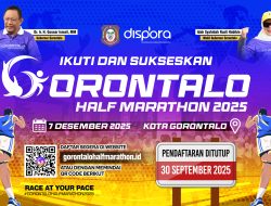 Gorontalo Half Marathon 2025 Hadirkan Peserta dari Seluruh Pulau Besar Indonesia