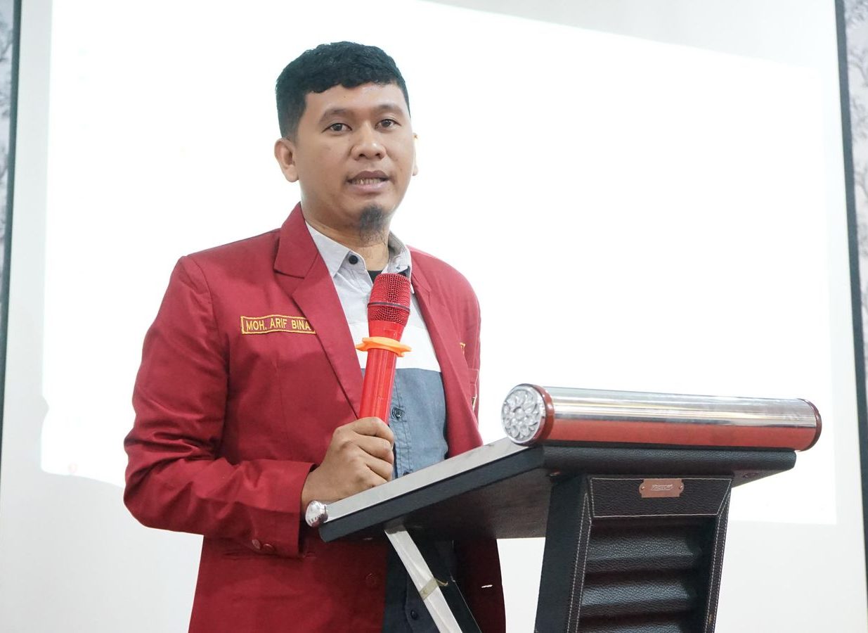 Arif Hidayatullah Bina, Ketua DPD IMM Kota Gorontalo.