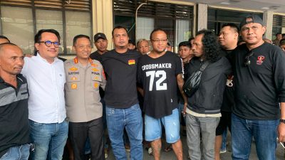 Edy Nurkamiden dan Rinto Sabua Resmi Berdamai. Foto ( Alkap Prayoga/Gebrak Gorontalo)