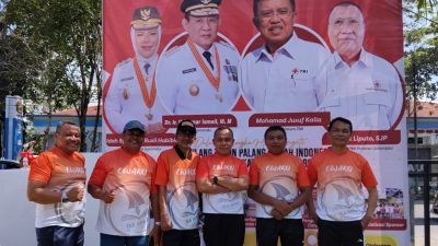 IKA HPMIG Makassar Ikut Jalan Sehat dan Donor Darah pada HUT ke-80 PMI