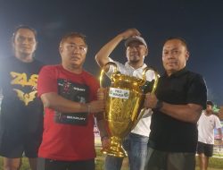 Turnamen Sepak Bola U-40 KNPI Tapa Resmi Ditutup, Sultan Legenda Juara