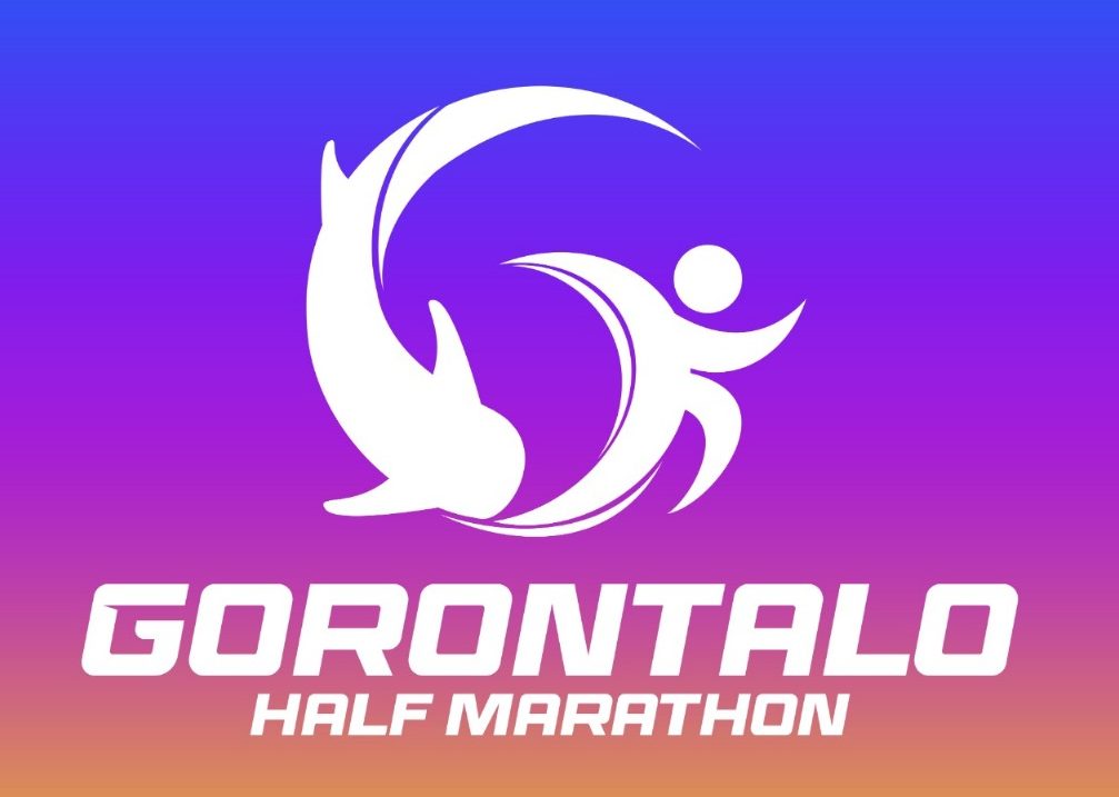 Logo Gorontalo Half Marathon 2025.