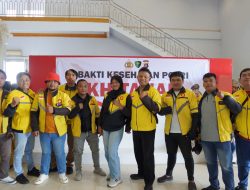 Polda Gorontalo dan Maxim Gelar Bakti Kesehatan Gratis untuk Driver dan Warga