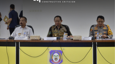 elaksanaan Forum Group Discussion (FGD) Pengelolaan Pertambangan Rakyat dipimpin Gubernur Gorontalo Gusnar Ismail, di Aula Rumah Jabatan Gubernur, Jumat (21/11/2025). (Foto : Humas Kominfo)