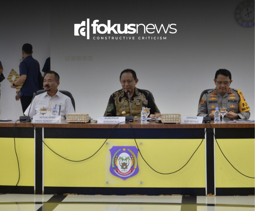 elaksanaan Forum Group Discussion (FGD) Pengelolaan Pertambangan Rakyat dipimpin Gubernur Gorontalo Gusnar Ismail, di Aula Rumah Jabatan Gubernur, Jumat (21/11/2025). (Foto : Humas Kominfo)