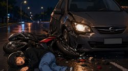 Lakalantas Maut di Bone Raya, Pengendara Motor Tewas di Tempat