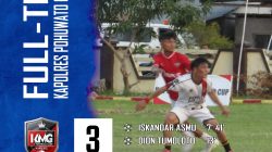 KMG FC Bantai AAILAH  FC 3:2 di Laga Kapolres Pohuwato Cup