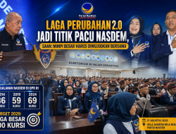 Saan Mustopa Bakar Semangat LAGA Perubahan 2.0: Mimpi NasDem 100 Kursi Menuju Tiga Besar 2029