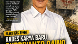 Tak Ingin Nama Baik Terseret, Kades Karya Baru Klarifikasi Isu PETI Dengilo