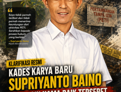 Tak Ingin Nama Baik Terseret, Kades Karya Baru Klarifikasi Isu PETI Dengilo