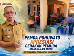 Pemkab Pohuwato Apresiasi Gerakan YR TIM dan Pemuda Bantu Warga Hadapi Kekeringan